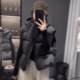 Down cotton vest women's short hooded winter 2024 new loose and high-end small vest vest vest jacket