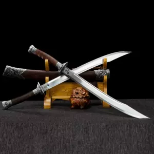 好きに 遮日牛尾刀-古兵器 武具 刀装具 日本刀 模造刀 短刀 居合刀