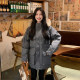 Lier Big Goose Outdoor Working Down Jacket Women's Park Overcomes Graphite Gray 2025 New Large Size Thickened Couple Skiing