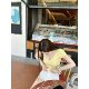 
Anne's afternoon~ Pure slim yellow large U-neck round neck short short-sleeved T-shirt
