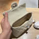 2025 new women's bag classic diamond chain bag small fragrance chain small square bag high-end lock mobile phone bag