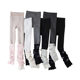 
Girls' warm bottoming socks plus velvet and thickened pantyhose for autumn and winter baby outer wear piles of socks and spliced pants trendy