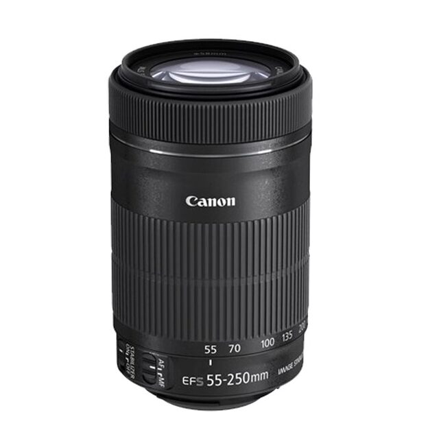 New Canon/Canon EF-S 55-250 IS STM Third Generation SLR Anti-Shake Telephoto Lens