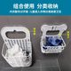 Dirty coat basket storage basket foldable bathroom wall-mounted dry and wet dual-purpose dirty coat basket household clean mobile debris
