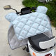 Electric motorcycle windshield is medium -thick four -seasons universal double -sided waterproof small battery car wind cover wind cover spring and autumn thin