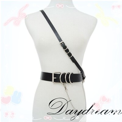 taobao agent Japanese belt, suspenders, Lolita style, punk style