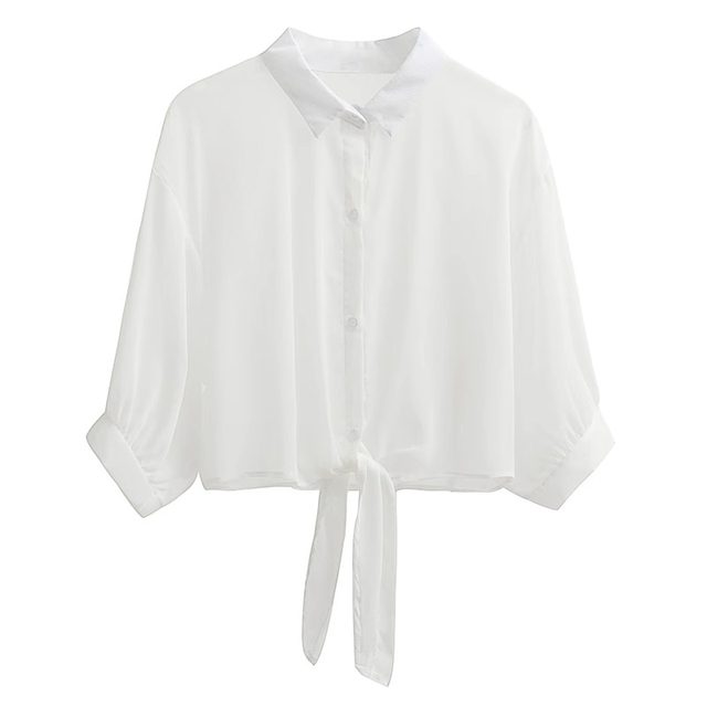 Small shawl summer with skirt straps chiffon sun protection clothing women's thin short style cardigan air-conditioning shirt jacket