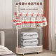 Hanging rack bedroom floor -to -ceiling roster hat rack multi -function can move thicker thickened and thickened household hanging bag rack