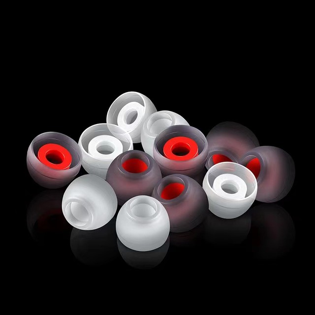 
Bluetooth headphone protection case in-ear earphone sleeve earplug silicone cover suitable for Xiaomi Huawei and other ear cap universal earphone sleeve earphone silicone cover earphone leather plug earphone cover protection case