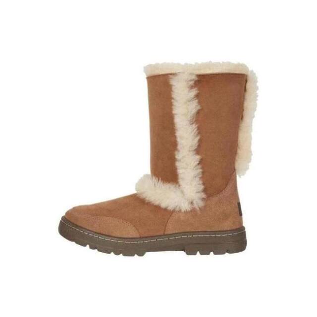 UGG women's fur-edged wear-resistant snow boots fur boots winter warm mid-tube boots Sundance authentic 5325O