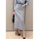 Feijie customized 2025 new mid-length skirt straight skirt commuter suit skirt versatile temperament skirt
