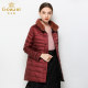 Giovanni Down Jacket Women's Mall New Slim Fit Warm Reversible Mid-Length Mink Fur Collar Korean Style Trendy