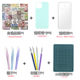 Transparent back card DIY sticker material package suitable for Apple 15/14/13/12 Huawei P70 mobile phone case mate60 mobile phone back card handmade back plate package pencil sharpener pad tool