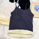 Plel of velvet thickened warm camisole vest Female in autumn and winter is thin and fashionable, fashionable and fashionable bottoming shirt top