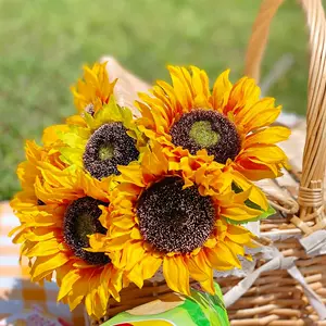 向日葵花束配花 新人首单立减十元 22年5月 淘宝海外