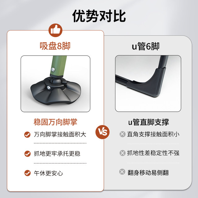 Ruishida lunch break folding bed office nap artifact home recliner simple adult escort marching single bed