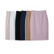 
Suit skirt for women 2025 spring and summer new high-waisted hip skirt slim and slim professional commuting one-step skirt mid-skirt