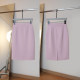 
Suit skirt for women 2025 spring and summer new high-waisted hip skirt slim and slim professional commuting one-step skirt mid-skirt