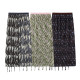 2025 summer new retro casual versatile basic printed pleated streamer design pleated skirt
