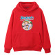 Class uniforms and sweatshirts customized hooded long-sleeved plush fleece junior and senior high school sports meeting jacket autumn work clothes printing logo