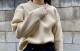 Sunshine Home Autumn and Winter New Style Foreign Trade Daily Single Women's Loose Oversize Round Neck Sweater Knitted Sweater Large Size