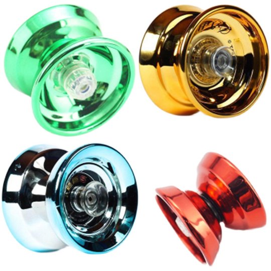 Alloy yo-yo metal yo-yo yoyo ball stall toy Douyin the same style children's gift boys 2-6 years old 8
