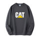 CAT Excavator Carter Logo Machinery Heavy Industry Cultural Sweater Round Neck Large Size Clothes Pullover Men's and Women's Tops