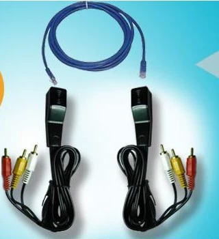 Сетевой кабель RJ45 к AV Signal/Audio Extension Line/Video Transfer Network Cable/Wall -Pirecing Engineering Device 1 -й