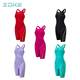 zoke boys and girls training one-piece five-point swimsuit swimsuits and trunks teenagers adult competition FINA certification