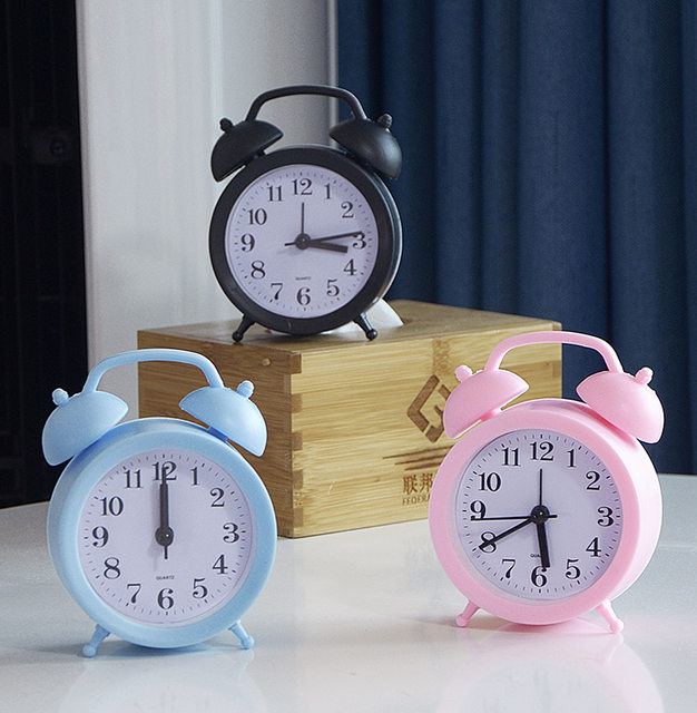 Alarm clock student Children's special wake up artifact bedside men and girls alarm alarm for hour wake up the alarm clock is not late