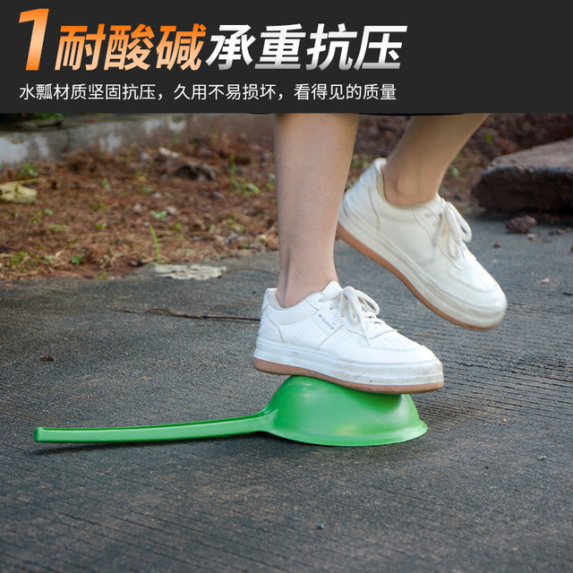 Selected beef tendon spoon, long-handled thick water spoon to scoop water for watering vegetables, watering flowers and fertilizing, agricultural ladle for manure scooping, vegetable planting long-handled water ladle