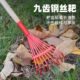 Household grass rake, leaf rake, gardening wire, dead leaf grass rake, lawn leaf rake, leaf sweeping artifact