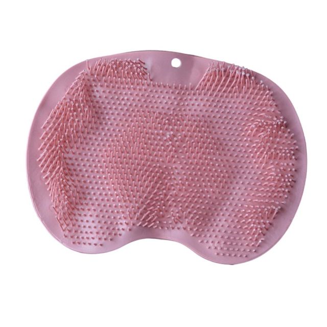 Washing feet and rubbing artifacts Lazy people brush their feet and feet sole massage Cushions Furnishing Bathroom rubbing foot pad anti -sliding foot with suction cup