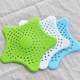 Starfish floor drain suction cup kitchen pool deodorant sewer anti-blocking bathroom mat sink drain plug filter