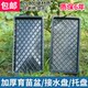 Flat tray seedling tray tray hole tray non-hole tray sprout seedling tray seedling tray matching tray universal tray with holes