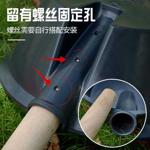 Agricultural tools manure scoop long-handled water scoop watering irrigation beef tendon clinker water scoop outdoor vegetable fertilization large manure scoop
