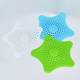 Starfish floor drain suction cup kitchen pool deodorant sewer anti-blocking bathroom mat sink drain plug filter