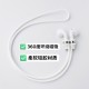 Clove Wireless Headset Silicone Anti-Lost Rope Suitable for Huawei Apple AirPods1/2 Bluetooth Headphone Chain White