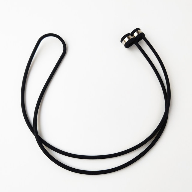 Clove Wireless Headset Silicone Anti-Lost Rope Suitable for Huawei Apple AirPods1/2 Bluetooth Headphone Chain White