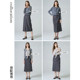 Tianmi suit skirt slit skirt commuting simple and versatile 2024 autumn new women's clothing TMi243053
