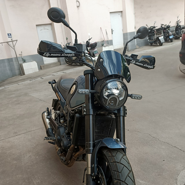 Suitable for BMW G310GS Self-Visiting 800/1100 Honda Cub CC110 Modified Anti-fall Handlebar Handle Shield Shield