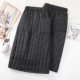 Clearance and pick up bargains ~ Foreign trade women's black suit skirt down cotton one-piece skirt windproof winter skirt mid-length skirt
