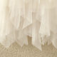 Irregular gauze skirt female summer new loose waist multi -layer mesh skirt stitching cake skirt skirt skirt short skirt