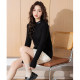 Tang Lion Half -neck sweater female 2025 spring new Korean embroidery slim body thin inside shirt shirt