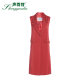 Shengyuzhu counter autumn and winter windbreaker mid-length solid color sleeveless suit collar fashionable Korean version waist-hugging to make you look thin