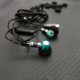 DIY custom flat -headed small size magnetic sports Bluetooth wireless HiFi wired headphones human audio earplug
