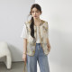 New Chinese retro vest Fiber Xiu Large -size Women's Heavy Industry Embroidery Design Significance Niche Top Fat MM Summer New
