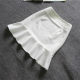 Spring and summer new lotus leaf skirt Black high waist skirt fishtail skirt shows thin zipper bag hip skirt A -line female
