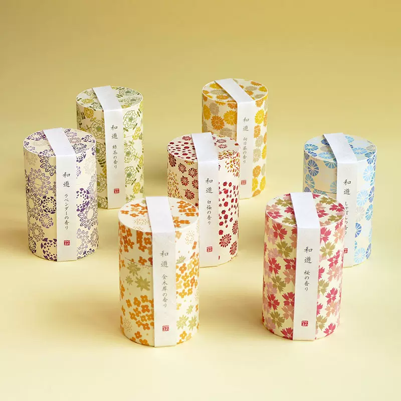 日本龟山和游 和遊8味 栀子花 金木犀 向日葵 樱花 绿茶