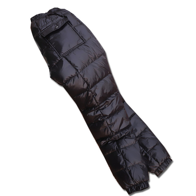 Middle-aged and elderly people with fat plus size warm down pants for female fat mother 200 Jin [Jin equals 0.5 kg] Winter grandma high waist thick cotton pants